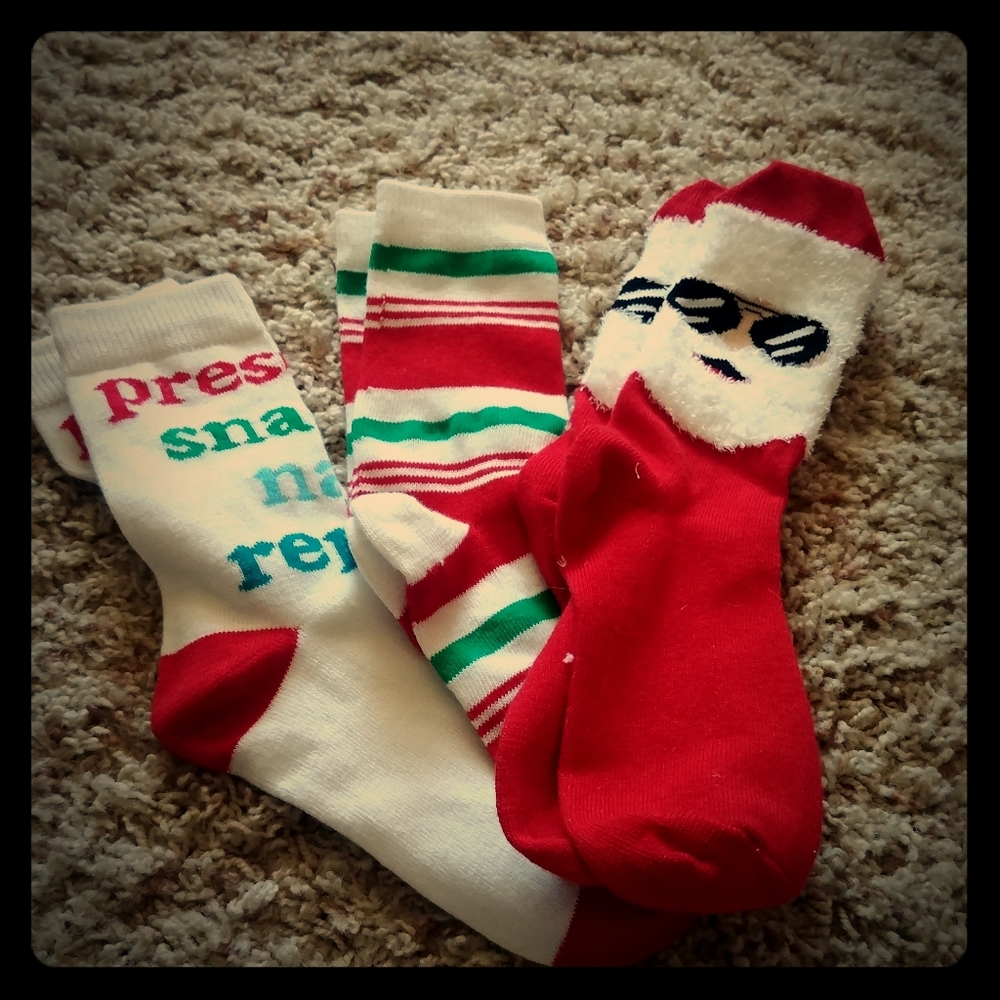 SET OF 3 Christmas kids socks 🧦 🎄